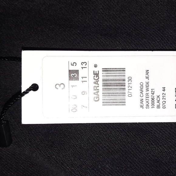 Garage wide leg jeans size 3 - Picture 5 of 5